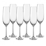 Champagne Flutes - Bohemia Viola 190ml (Set of 6)