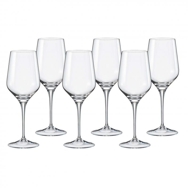 Red Wine Glasses - Bohemia Rebecca 460ml (Set of 6)