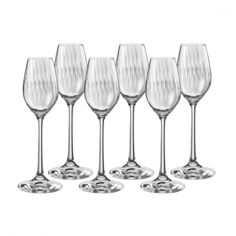 Liqueur Glasses - Bohemia Waterfall 60ml (Set of 6)