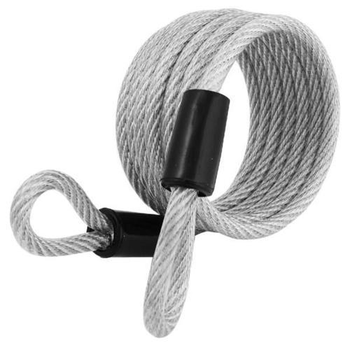 Master Lock Cable Woven Steel Loop Ended 6mm X 1.8m Silver