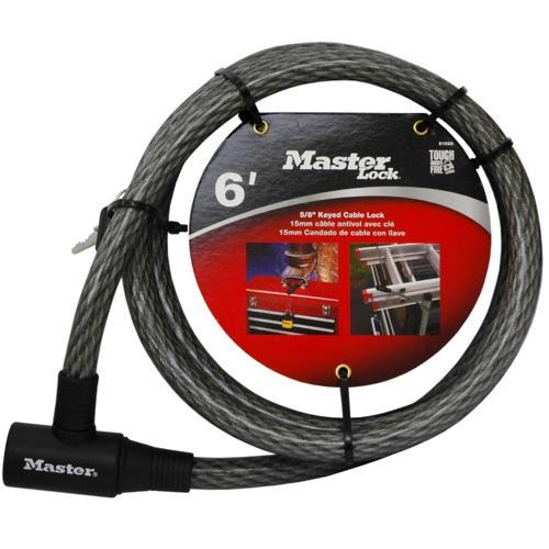 Master Lock Cable Lock 15mm X1.8m Grey