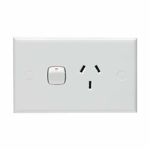 HPM Standard Single Powerpoint 114mm X 70mm White