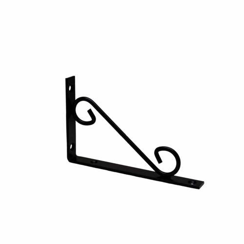 Carinya Shelf Bracket 125mm 20mm 200mm Satin Black