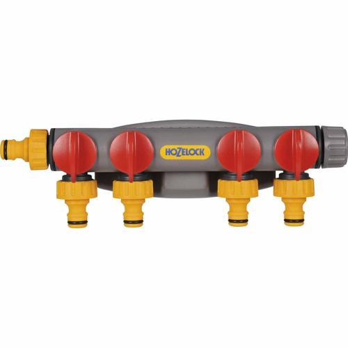 Hozelock 4 Way Tap Connector 12 To 15mm