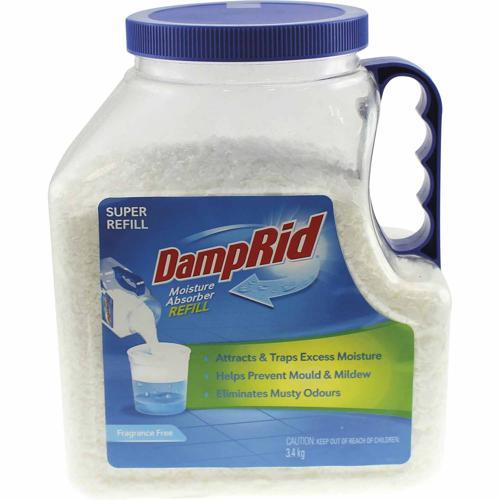 DampRid Moisture Absorber Refill 3.4kg White Crystals
