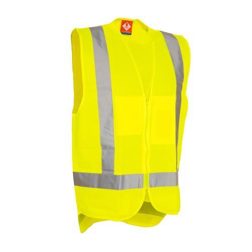 VEST SAFETY TUFFVIZ ADULT Lime M