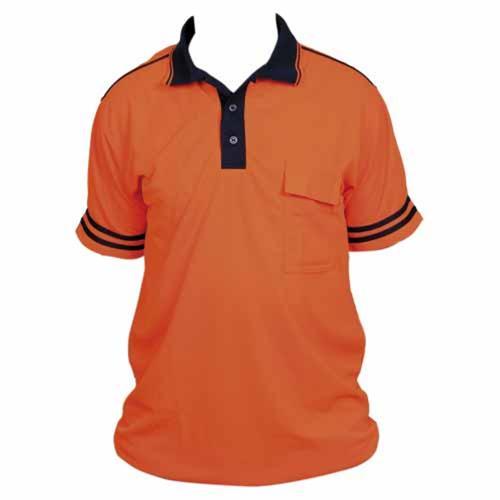 POLO S/S TUFFVIZ Orange L