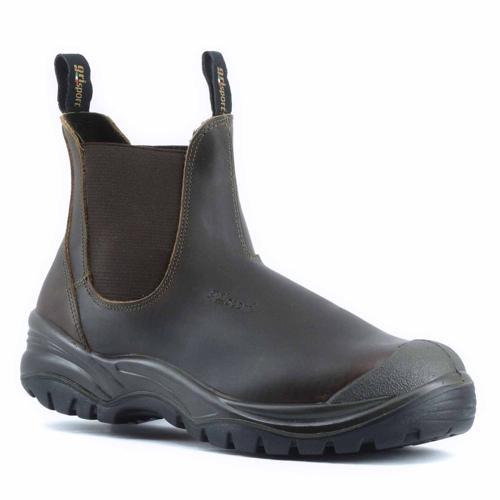 BOOT SAFETY GENOA BROWN Size 7