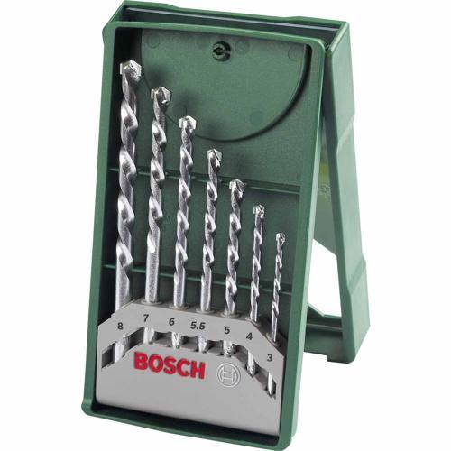 Bosch Drill Bit Set 7 Piece Mini X Line Masonry