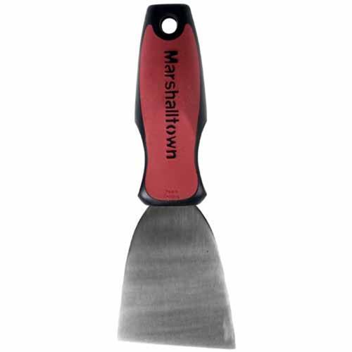 Marshalltown 75mm Broad Knife 75mm Silver Blade With Red Handle