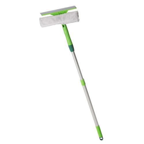 Browns Go Clean Vista Window Washers With Squeegee 290mm Green And Grey