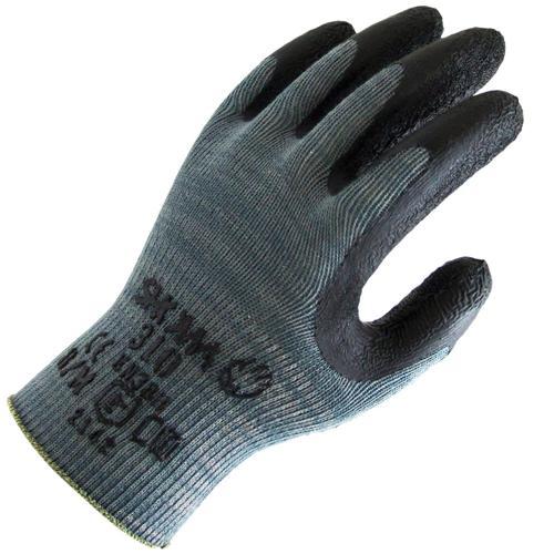Showa 310 Black Latex General Purpose Glove X-Large Black
