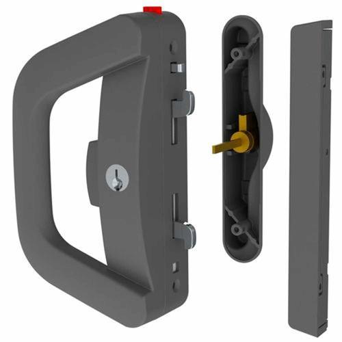 Lockwood Endeavour Albany Sliding Door Lock Double 28-45mm Black