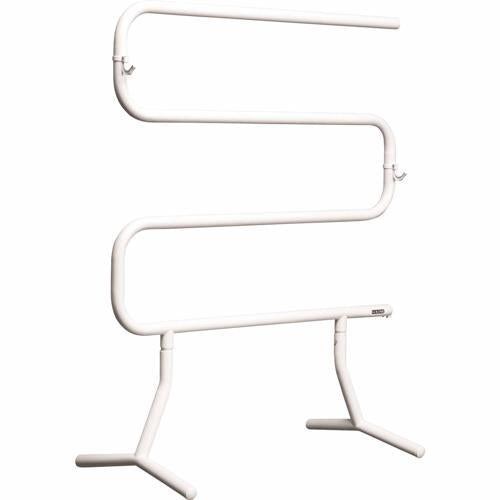 Goldair Heated Free-Standing Towel Rail 4 Bar White