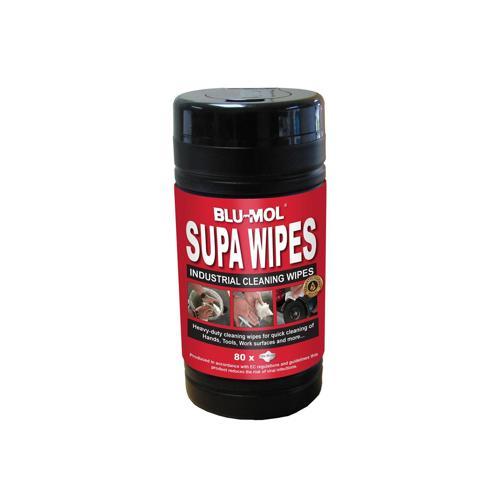 Supa Wipes Industrial Wipes X-Large 80 Pack of 80