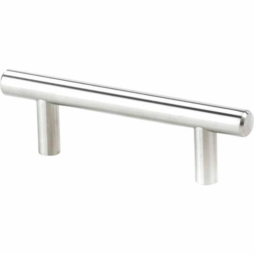 Sylvan Bar Cabinet Handle 96mm Satin Nickel Finish