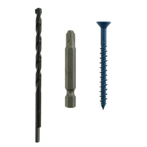 Cobra Concrete Screws Countersunk Head Pack of 25 4.5mm X 57mm