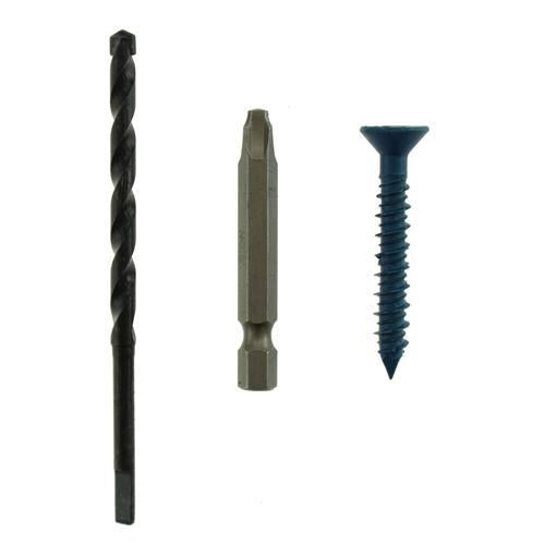 Cobra Concrete Screws Countersunk Head 25 Pack 6mm X 45mm Pack of 25