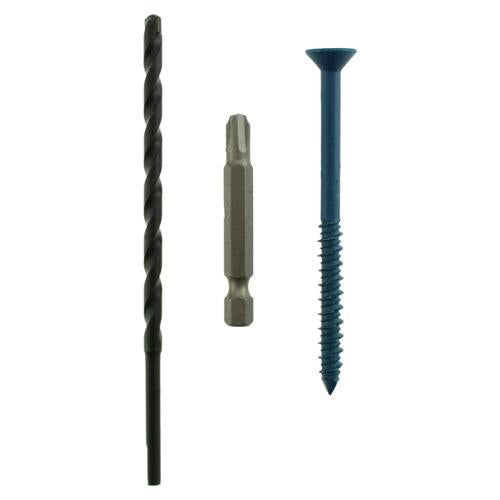Cobra Concrete Screws Countersunk Head 25 Pack 6mm X 82mm Pack of 25