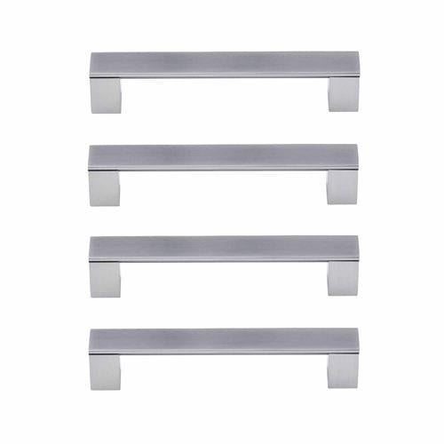 Windsor Melo Cabinet Handle 192mm - 4 Pack Brushed Nickel Pack of 4