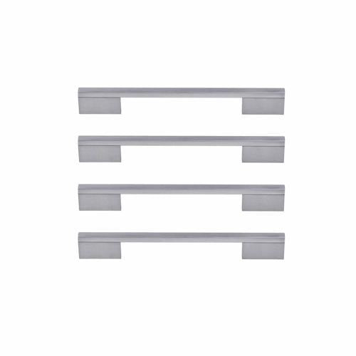 Windsor Pakello Cabinet Handle 160mm Crs -4 Pack Brushed Nickel Pack of 4