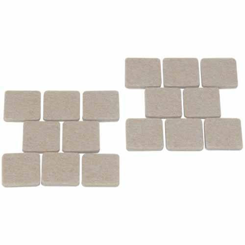Soft Touch Felt Pads 25mm Oatmeal Pack of 16 4717495N