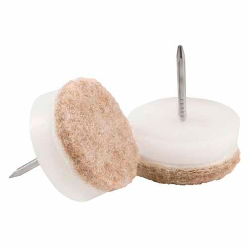 Soft Touch Felt Pads 29mm Oatmeal Pack of 8
