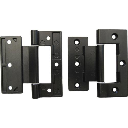 Alu Parts Door Hinge 90mm Black