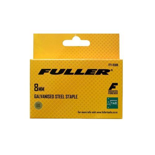 Fuller 140 Series 8mm Staples 2000 Pack Silver Pack of 2 000