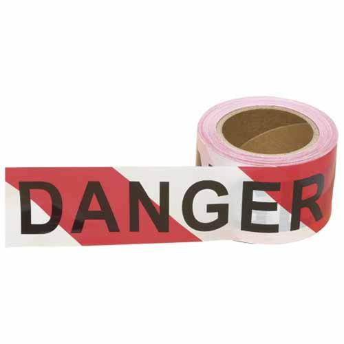 Mr Safety Danger Barrier Tape 75mm X 100m