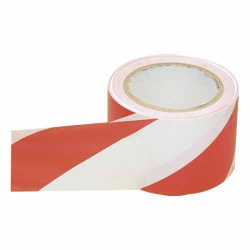 Mr Safety Marking Tape 75mm X 33m Red/White