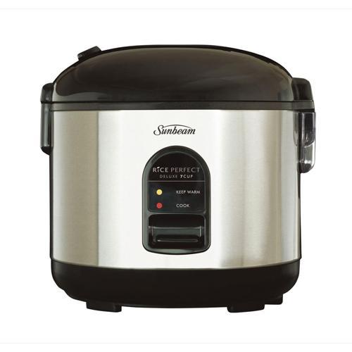 Sunbeam Rice Cooker 235mm X 240mm X 260mm Stainless Steel