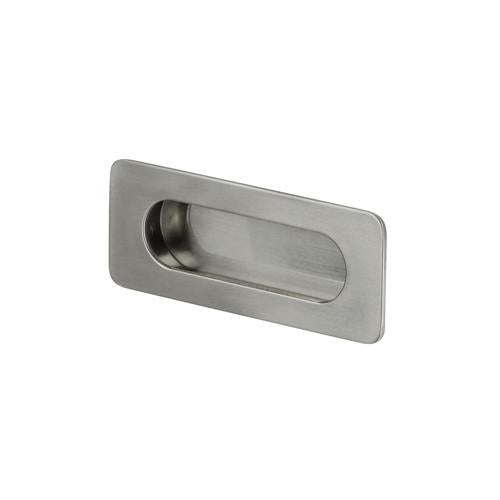 Sylvan Cupboard Flush Pull 101mm Satin Nickel Plate