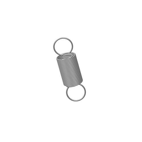 Century Extension Spring 11.13mm X 38.1mm X 0.71mm Zinc Plated