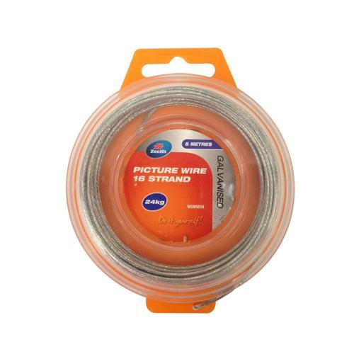 Zenith Picture Hanging Wire 5 Metre WGW5016