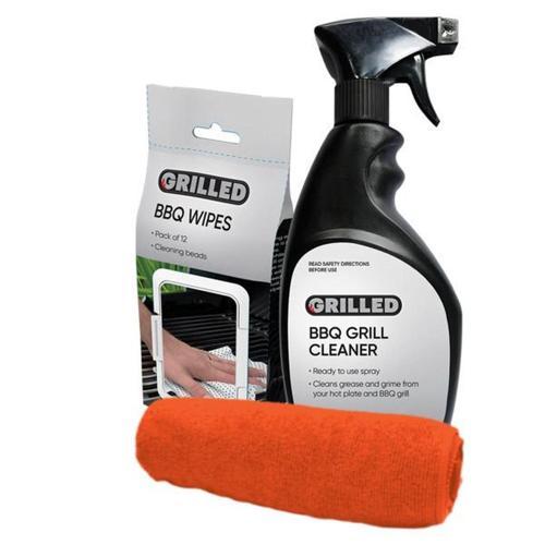 Grilled BBQ Cleaning Kit Grilled Pack of 3