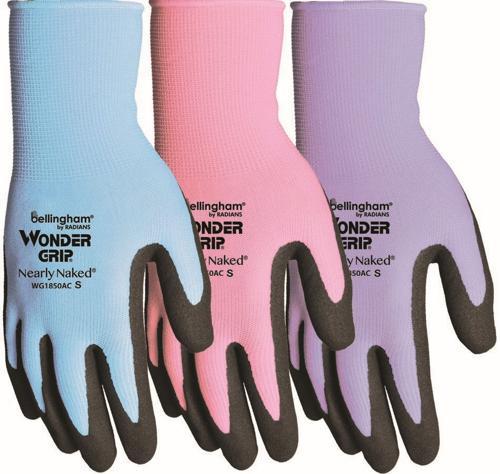 BELLINGHAM GLOVES Wonder Grip Naked Garden Gloves Pair WG1850ACSAU