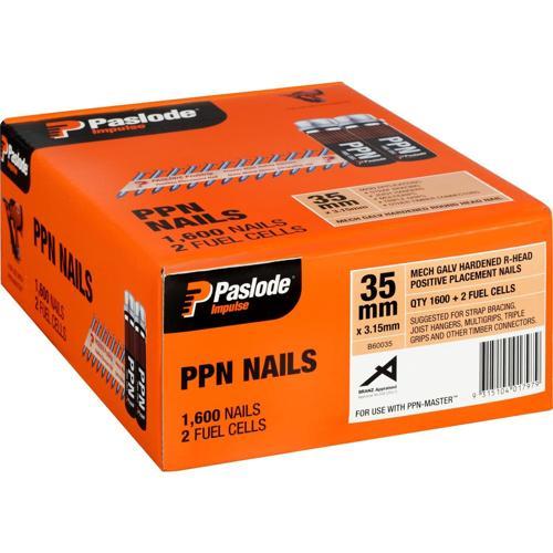 NAIL PPN 35mm GALV GAS 1600PK PASL