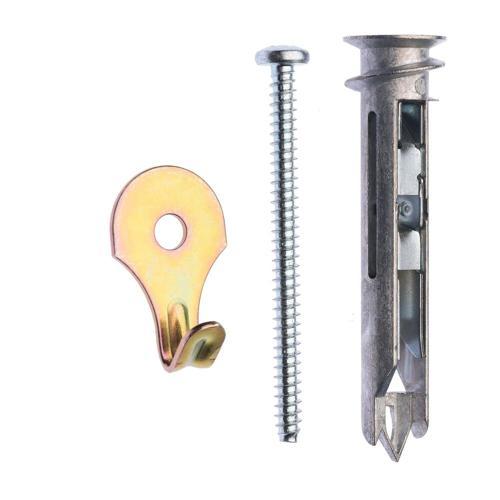 Zenith SureHook Picture Hanger Heavy Duty Toggle 2 Pack Zinc Plated Pack of 2