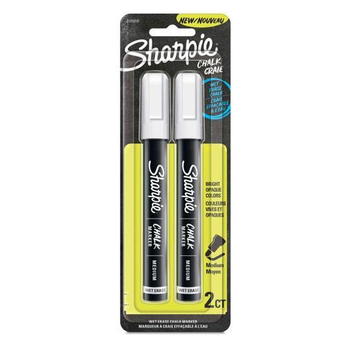 Sharpie Chalk Marker Pack 2 White Pack of 1