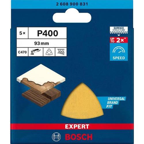 Bosch Expert C470 Delta Sanders G400 5pc 93mm