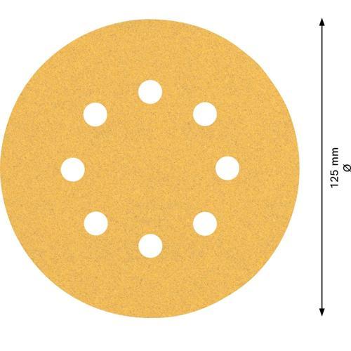 Bosch Expert Bosch Expert C470 G100 Sandpaper With 8 Holes For Random Orbital