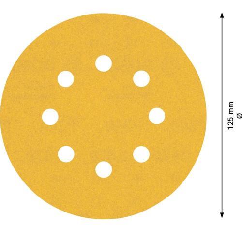 Bosch Expert Bosch Expert C470 G240 Sandpaper With 8 Holes For Random Orbital