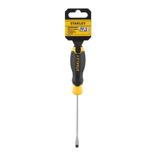 Stanley Cushion Slotted Screwdriver 5.5 X 100mm