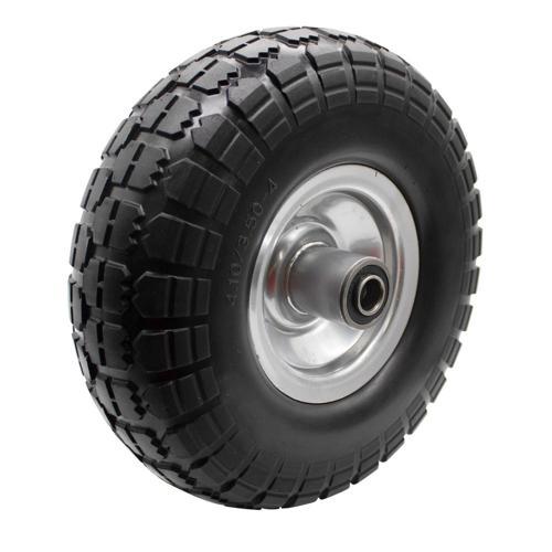 Winmore Hardware Steel Centred Puncture Proof Wheel 3.50 X 4 Black