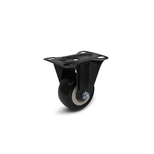 Winmore Hardware Urethane Fixed Castor 50mm Black