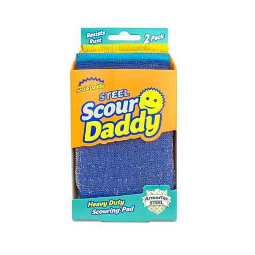 Scrub Daddy Steel Cleaning Sponge 2 Pack