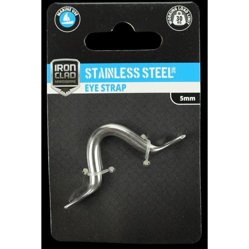 Iron Clad Eye Strap 5mm Stainless Steel 316