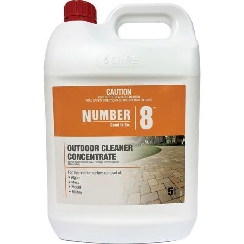 Number 8 Outdoor Cleaner Concentrate 5L