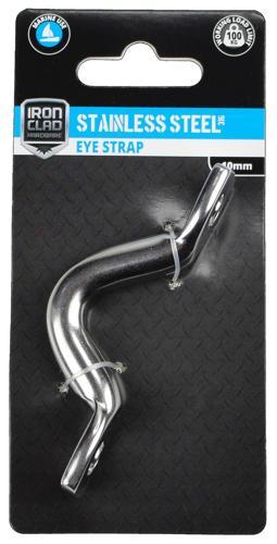 Iron Clad Eye Strap 10mm Stainless Steel 316